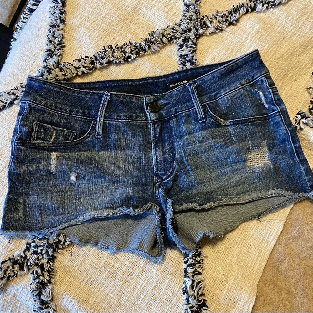 Black Orchid Denim Shorts